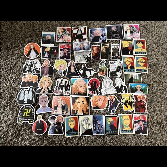 Tokyo Revengers 50 pcs Sticker Set Japanese Anime - Picture 2 of 7